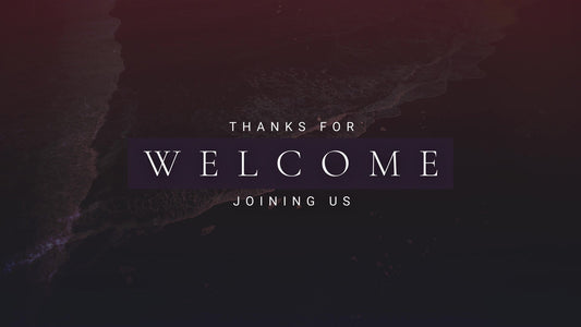 Thanksgiving Vistas Welcome Still