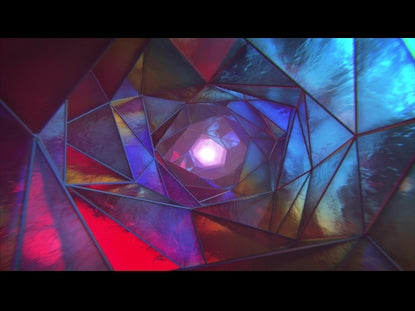 Stained Glass Tunnel 1