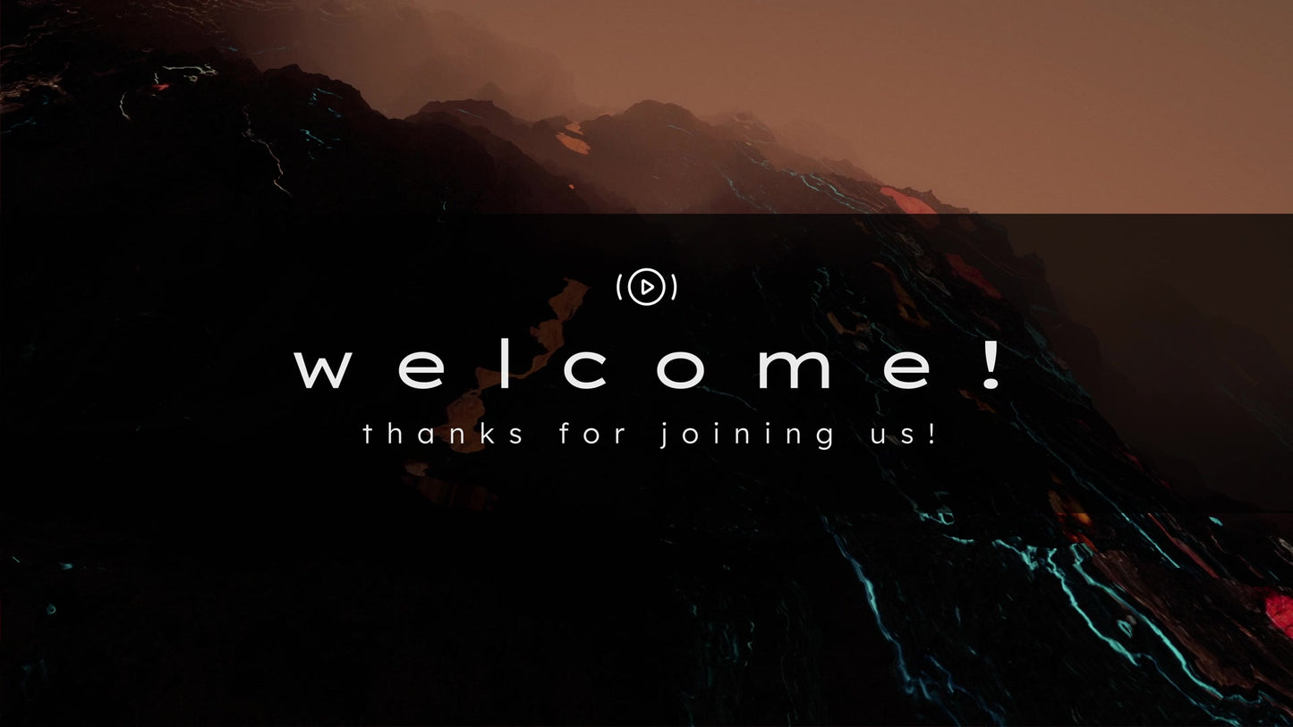 Terrain Theory Welcome Stream