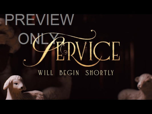 In A Manger Service Still