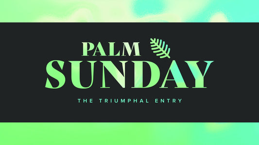 Easter Foil Palm Sunday Still