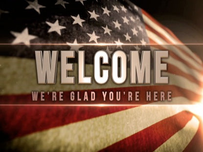 Patriotic Welcome Static