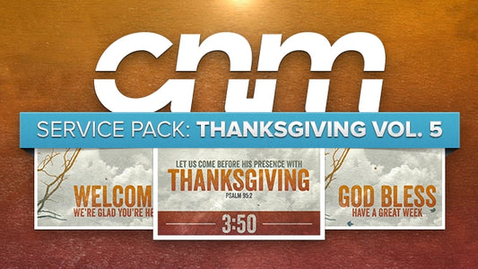 Service Pack: Thanksgiving Vol. 5