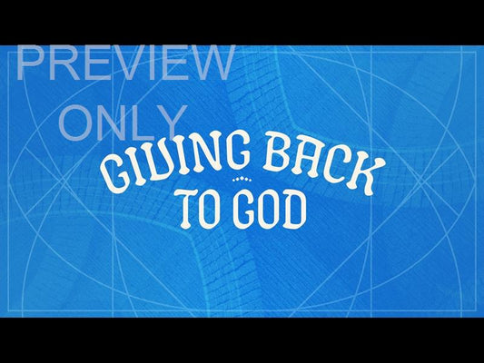 Citizens Of Heaven Giving Back To God Still