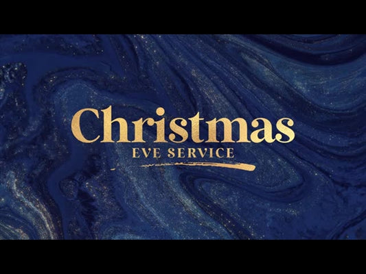 Acrylic Christmas Eve Service