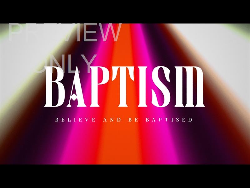 Radiant Colour Baptism Still