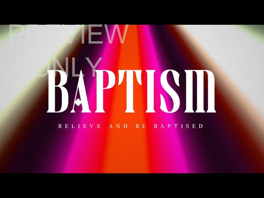 Radiant Colour Baptism Still