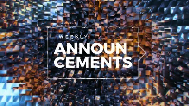 Glass Form Announcements