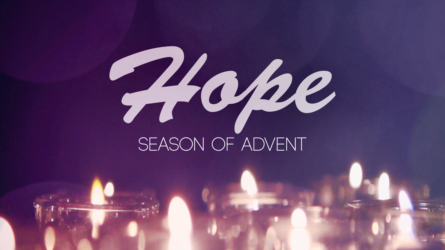Advent Candles Hope Still