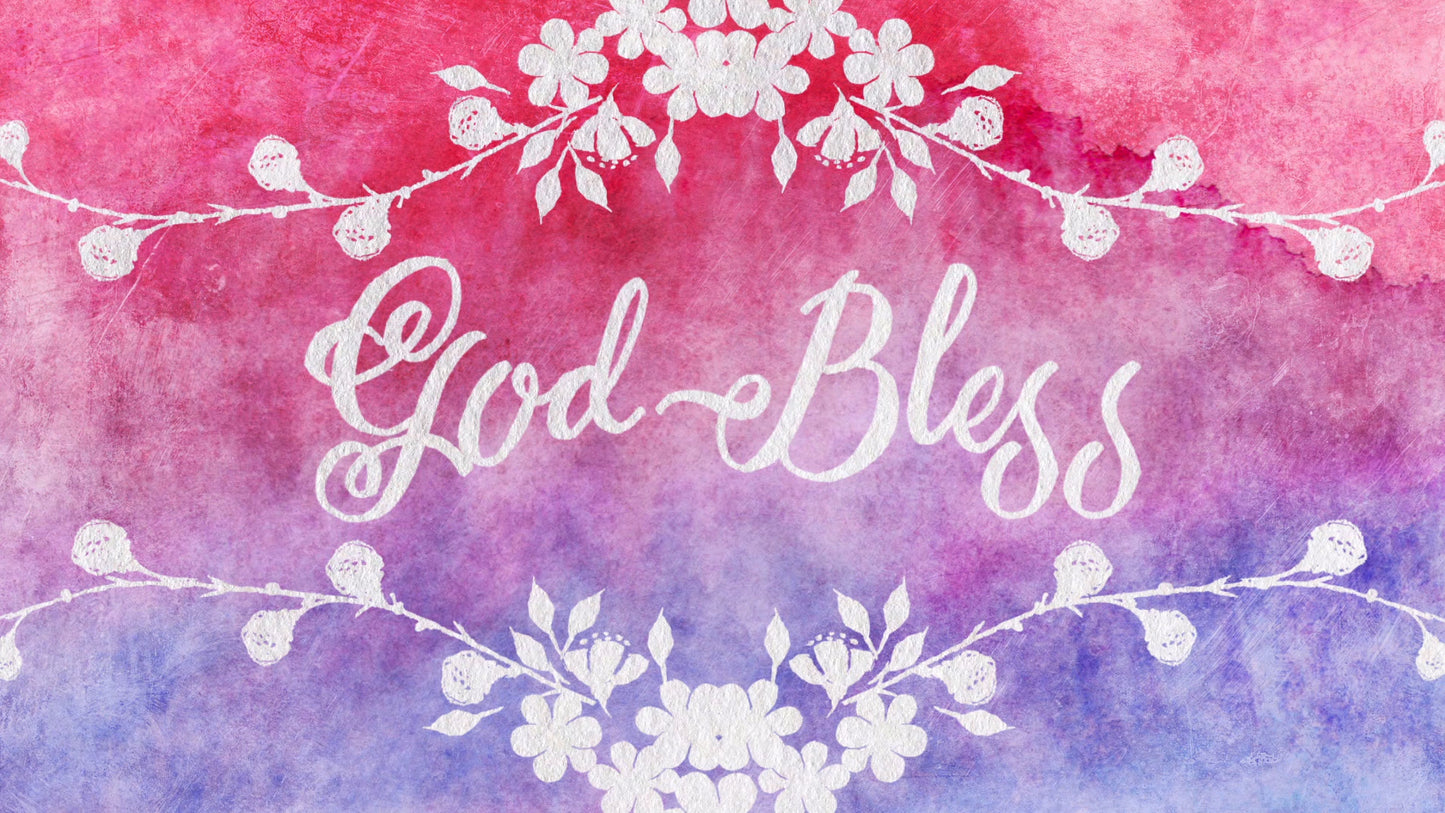 Watercolor Card Closing