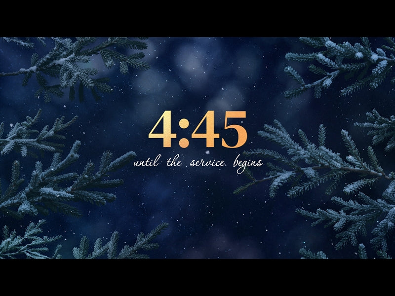 Christmas Wintertide Countdown