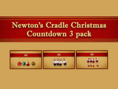 Newton's Cradle 3 Pack
