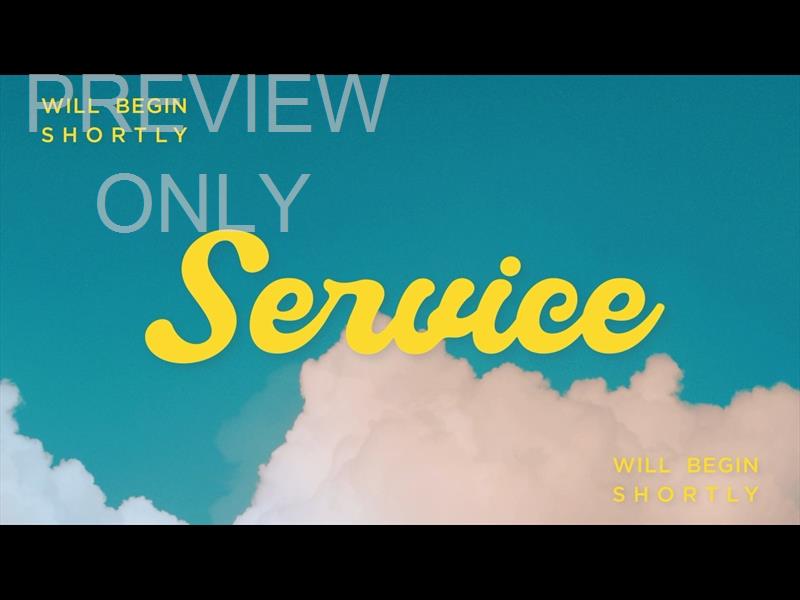 Blue Skies Service Still