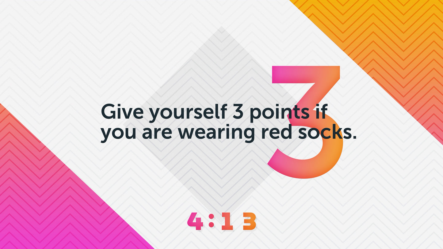 Line Art Points Countdown