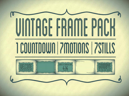 Vintage Frame Pack