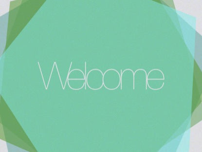 Simple Shapes Welcome 2