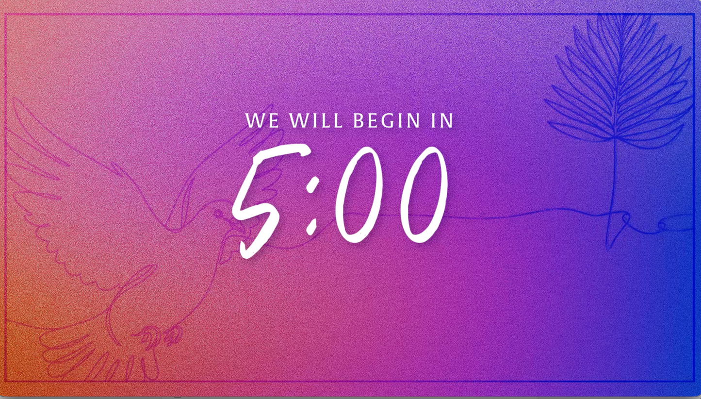 Easter Celebration AM Countdown