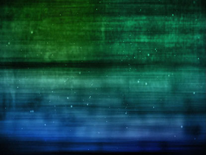 Blue Green Particle Streaks