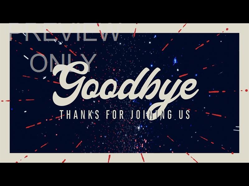 Fireworks Goodbye Still