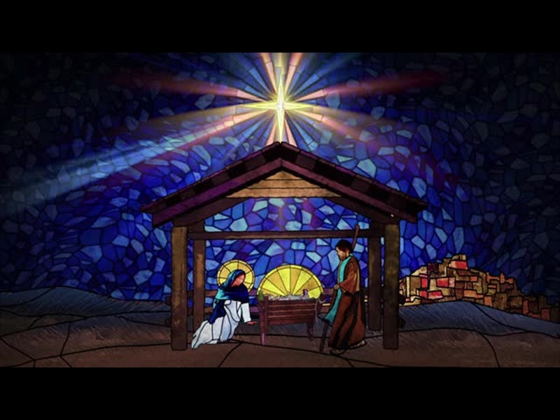 Christmas  Stained  Glass  3