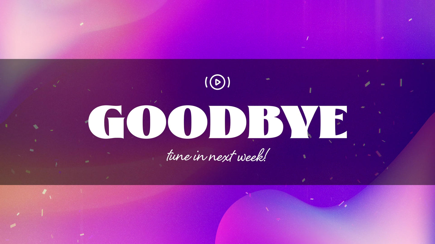 Superbright Celebration Exit Stream