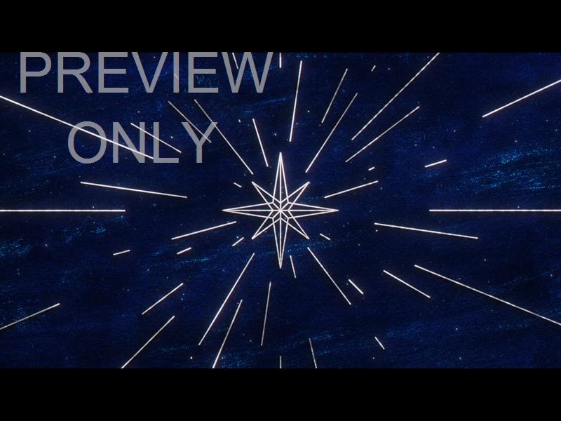 Star Of Wonder Center Star Blue