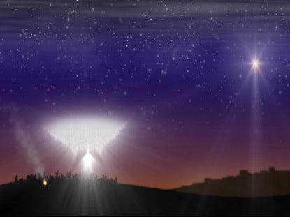 Nativityscape Heavenly Host