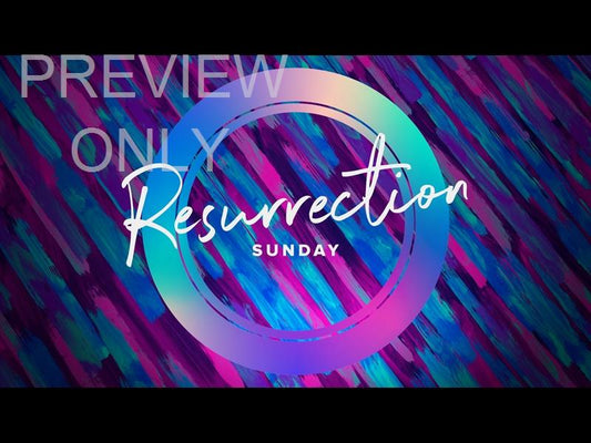 Color Brush Resurrection Sunday Still