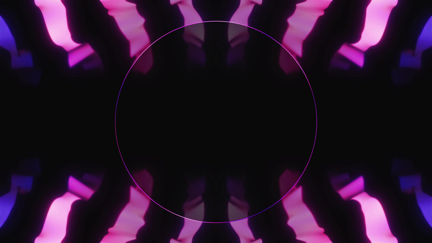 Ribbon Flow Pink Center Still