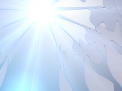 White Christmas Angels