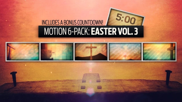 Motion 6-Pack: Easter Volume 3