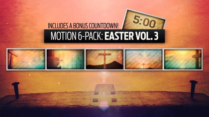 Motion 6-Pack: Easter Volume 3