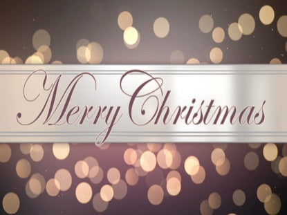 Glamorous Lights Merry Christmas