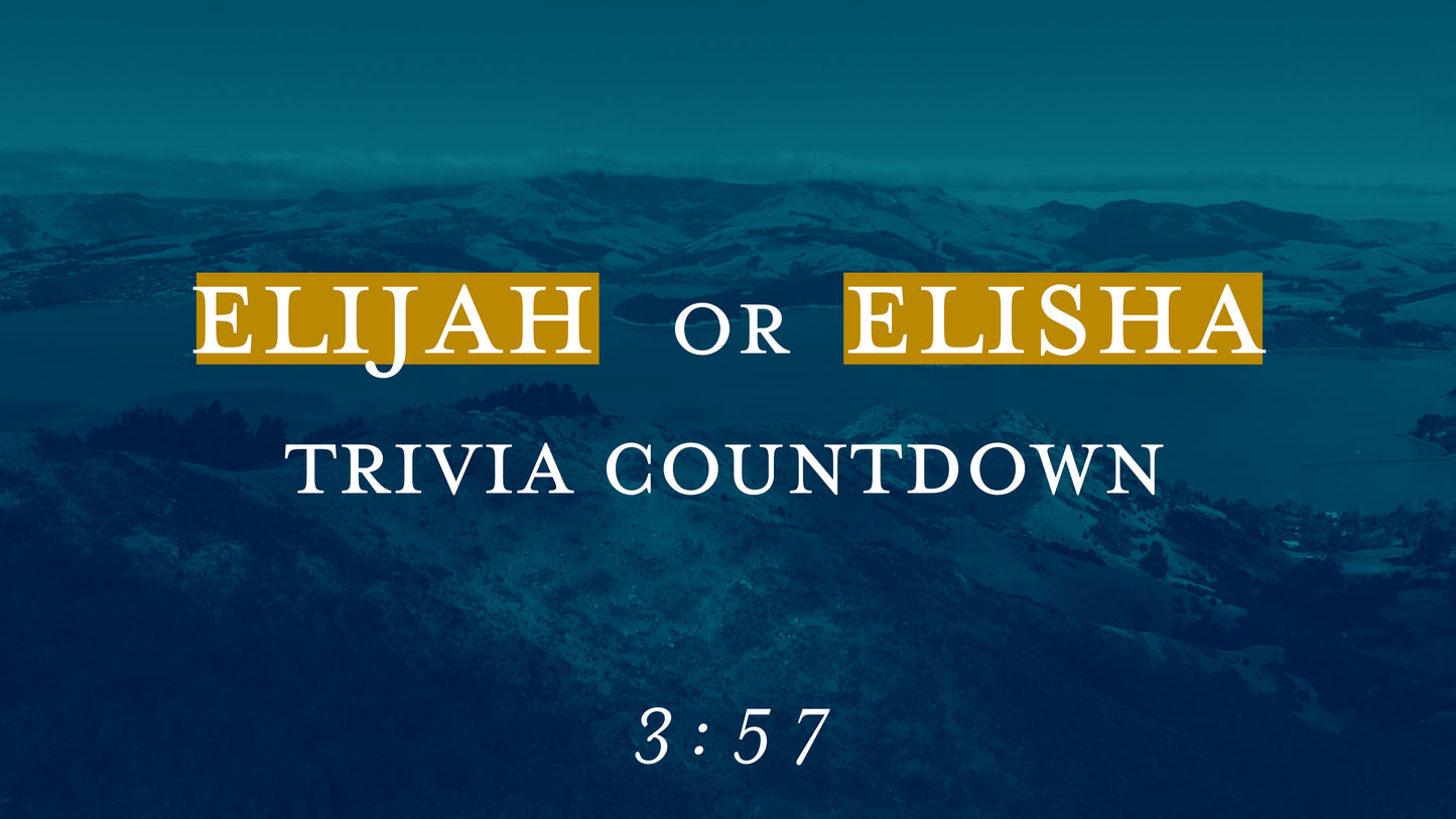 Peaceful Flight Trivia Countdown