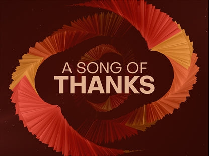 Song Of Thanks Worship Intro