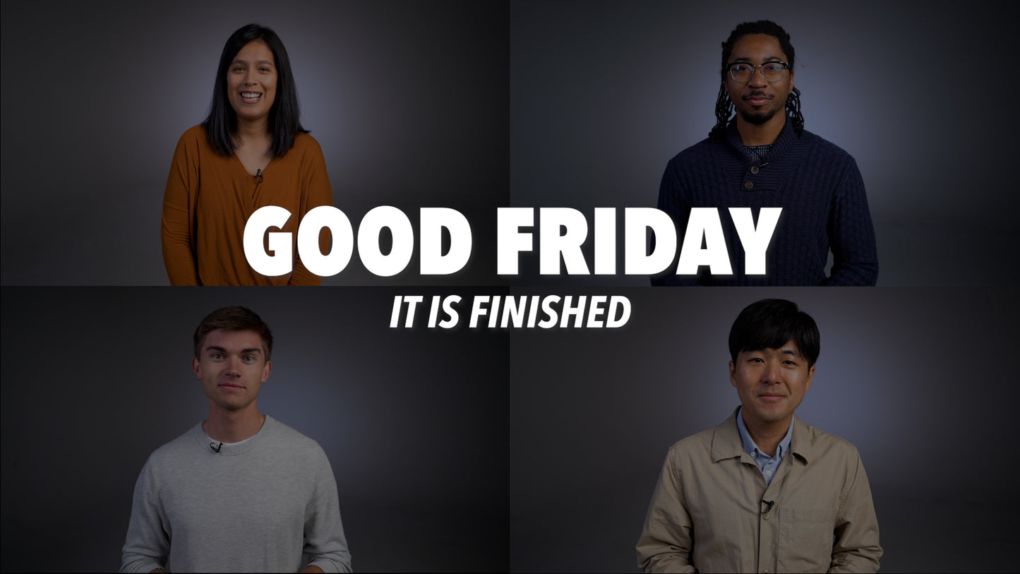 Good Friday Message - It Is Finished