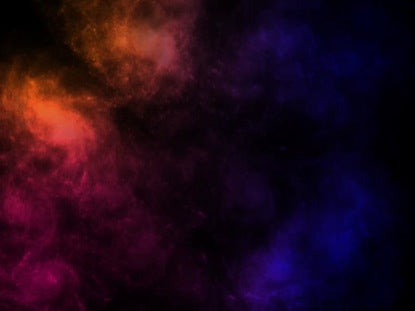 Blue Orange Foggy
