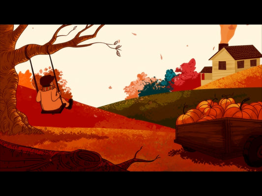 Autumn Motion Background