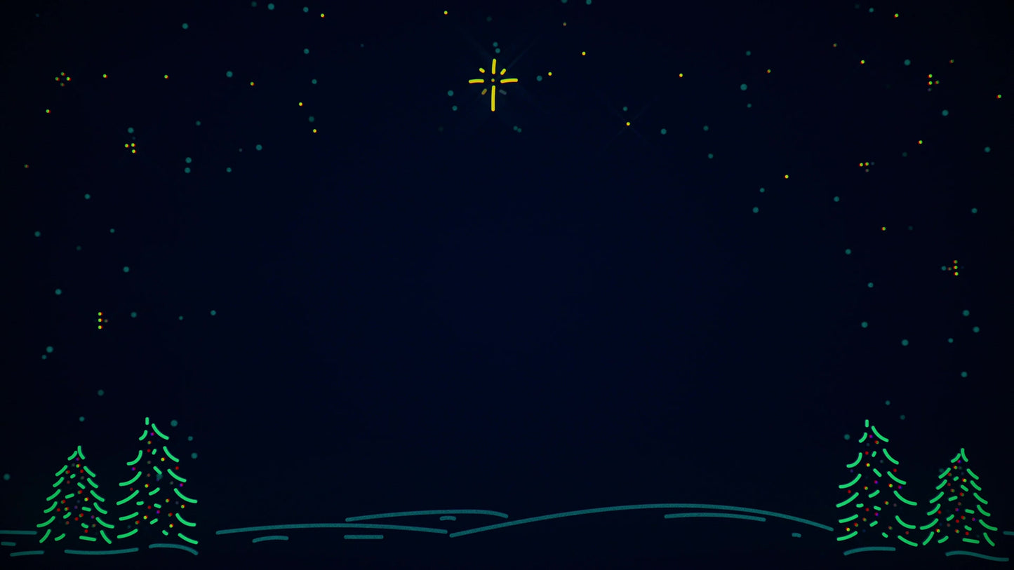 Christmas Lights: Landscape Still