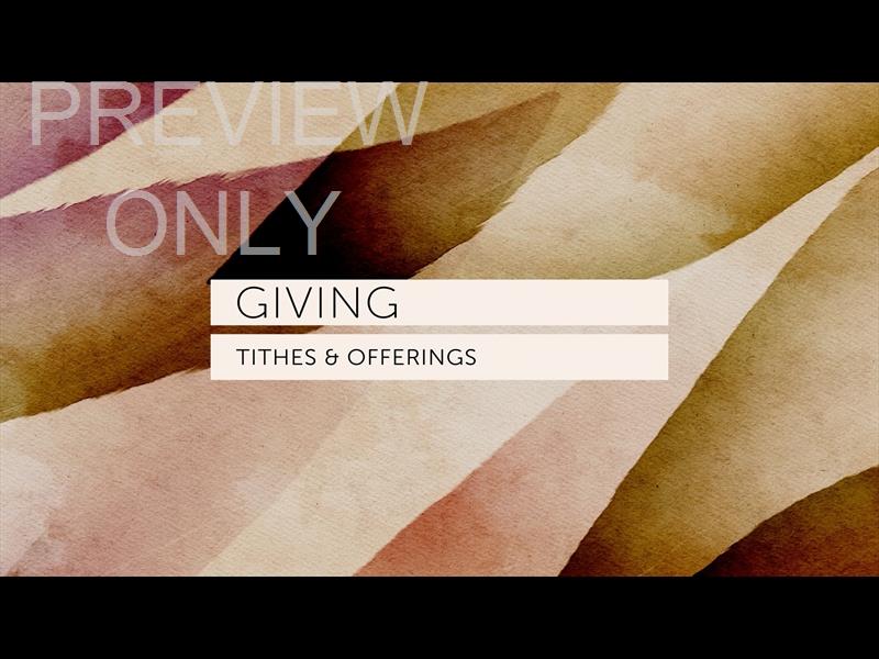 Fall Canvas Giving Still