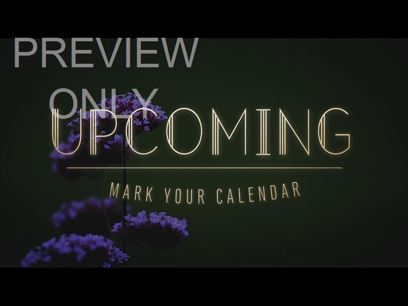 Ebony Floral: Still Upcoming