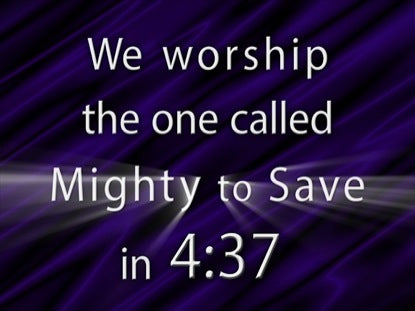 Names Of Christ Purple Abstract Countdown