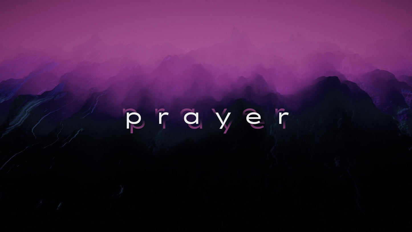 Terrain Theory Prayer