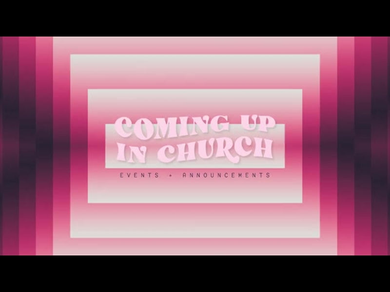 Gradient Volume 2 Coming Up In Church