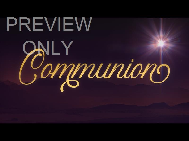 Star Of Wonder Communion Still