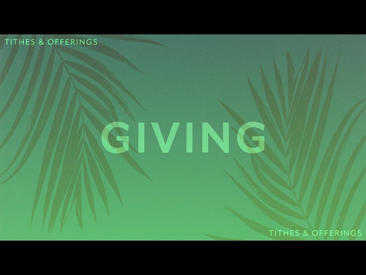 Risen Palms Giving