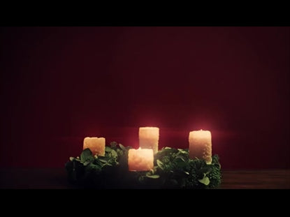 Christmas Candles Four Candles Bottom