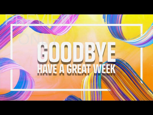 Colorful Brush Strokes: Volume One Closing Still