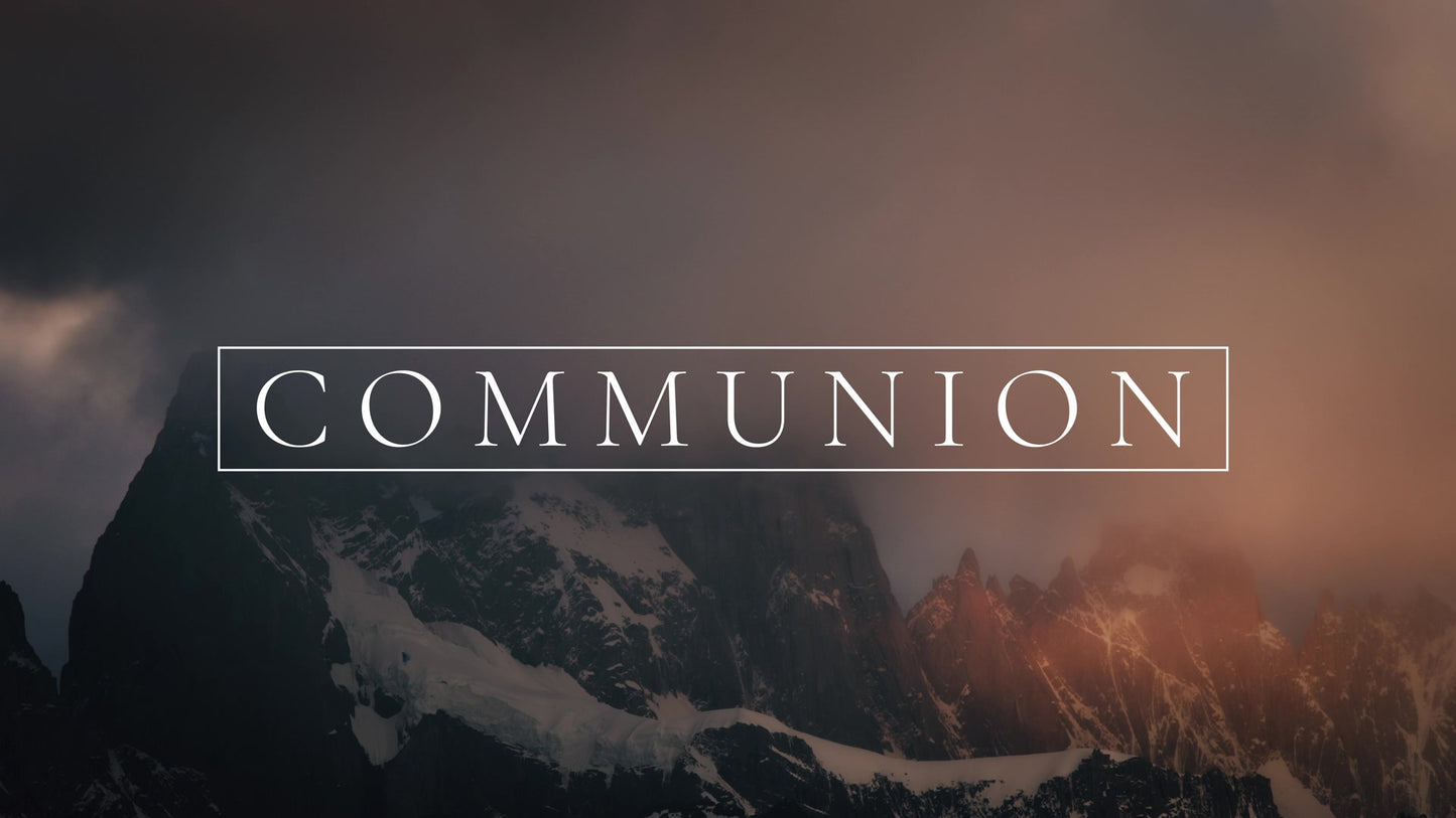 Misty Lent Communion Still