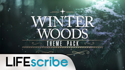 Winter Woods Theme Pack